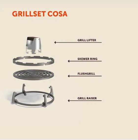 Grillaufsatz Seare Grill Set